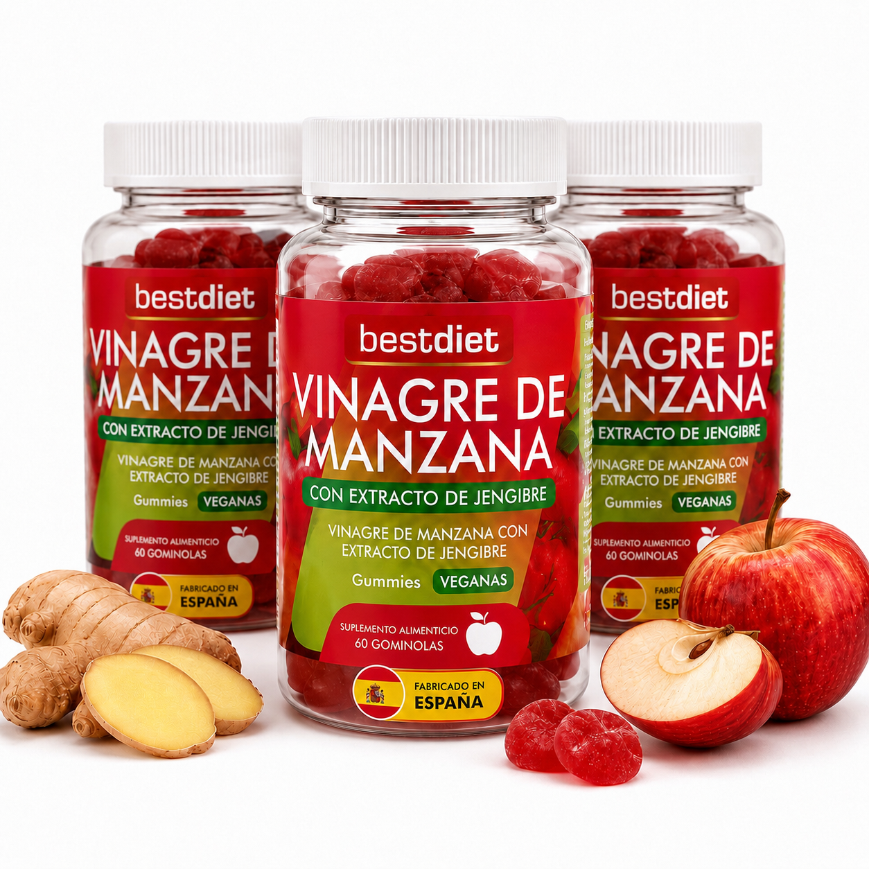 Despídete de la Hinchazón y los Antojos, y Recupera la Salud de tu Intestino con BestDiet Gummies