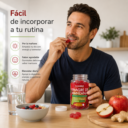 Despídete de la Hinchazón y los Antojos, y Recupera la Salud de tu Intestino con BestDiet Gummies