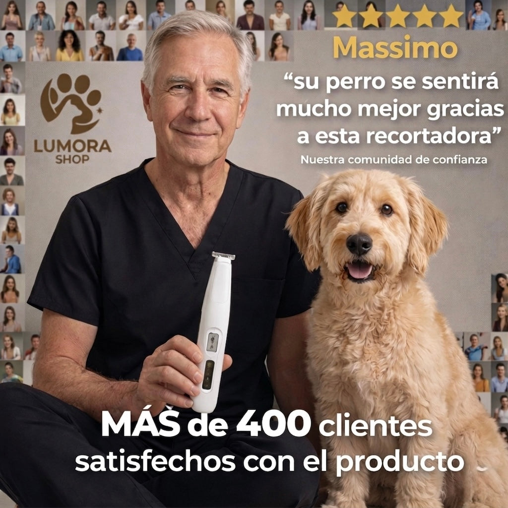 PawCare Pro - Recortadora de pelo para mascotas